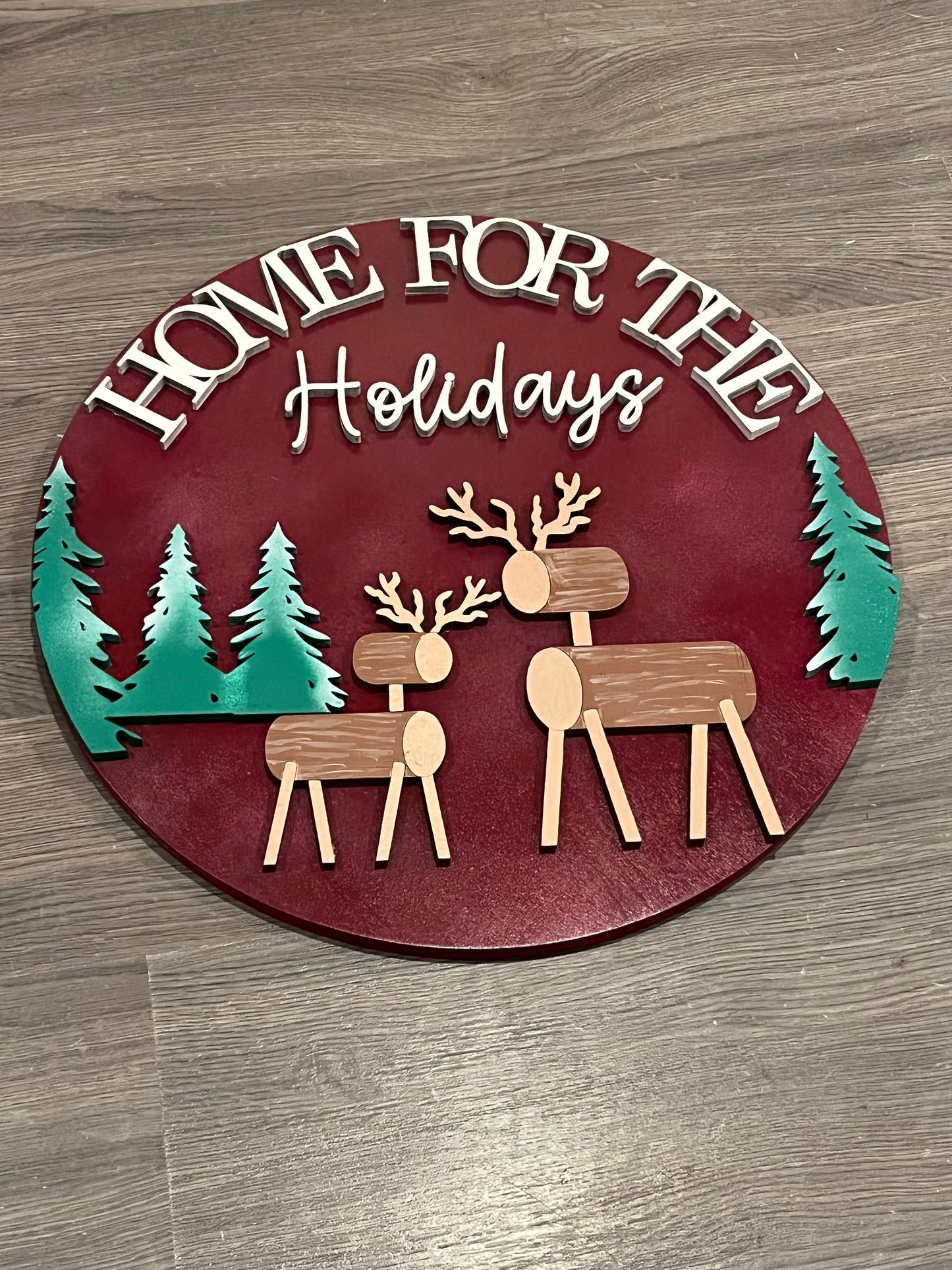 DIY  Christmas Sign Classes 3