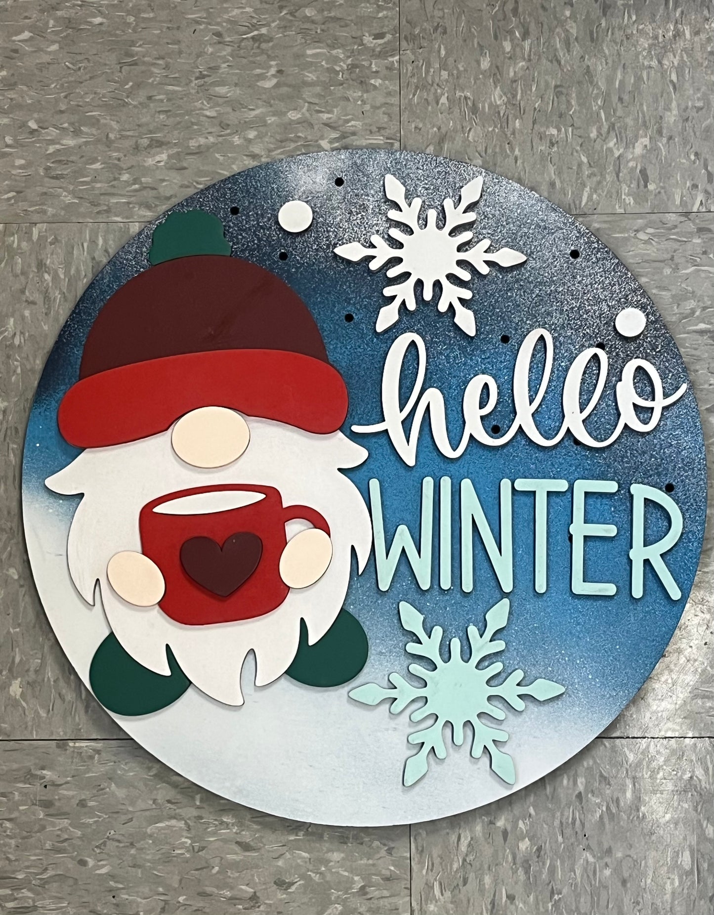 DIY  Christmas Sign Classes 3