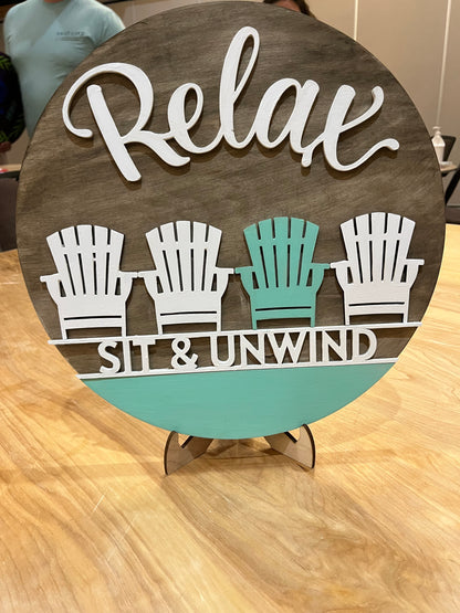 DIY Sign Classes Lake and Camp signs