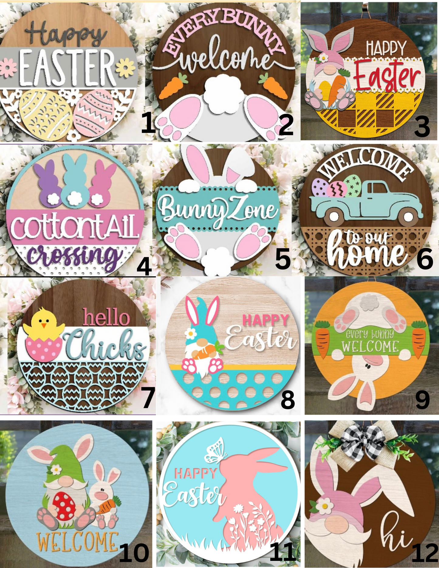 DIY Sign Classes Easter Signs