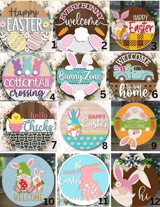 DIY Sign Classes Easter Signs