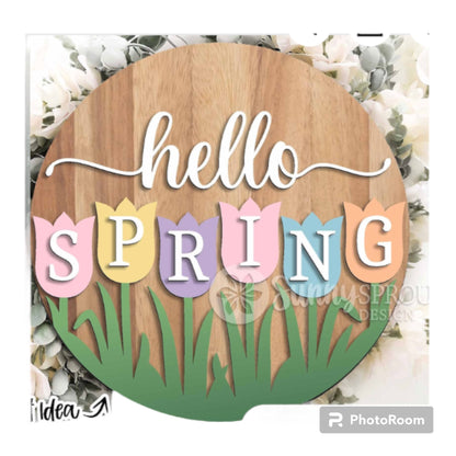 DIY Sign Classes Spring Signs