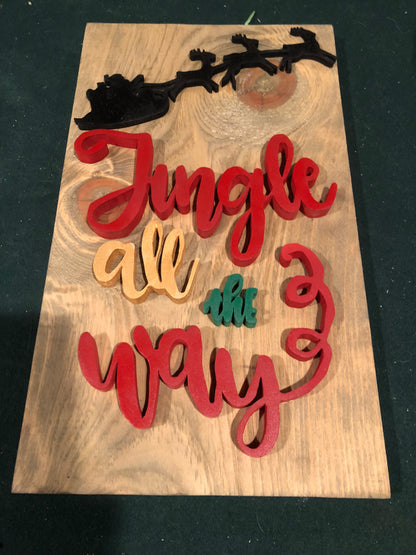 DIY  Christmas Sign Classes 5