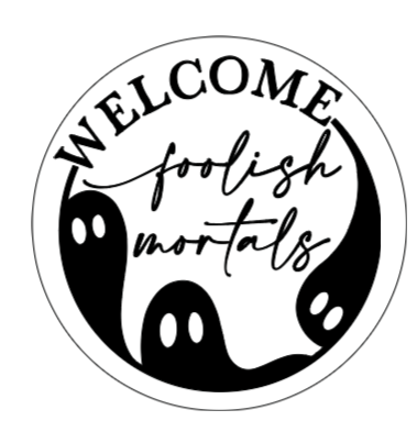 Halloween DIY Sign Parties