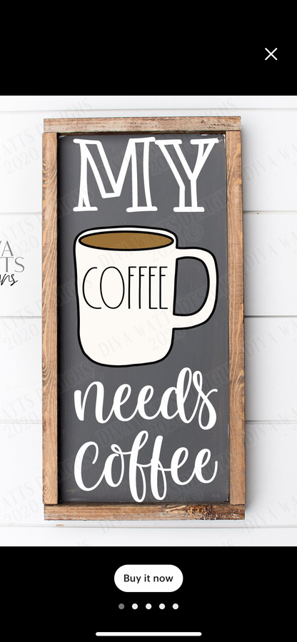 DIY Sign Classes Coffee Signs