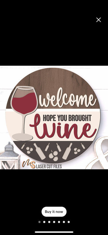 DIY Sign Classes Wine and Food Signs