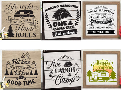 DIY Sign Classes Lake and Camp signs