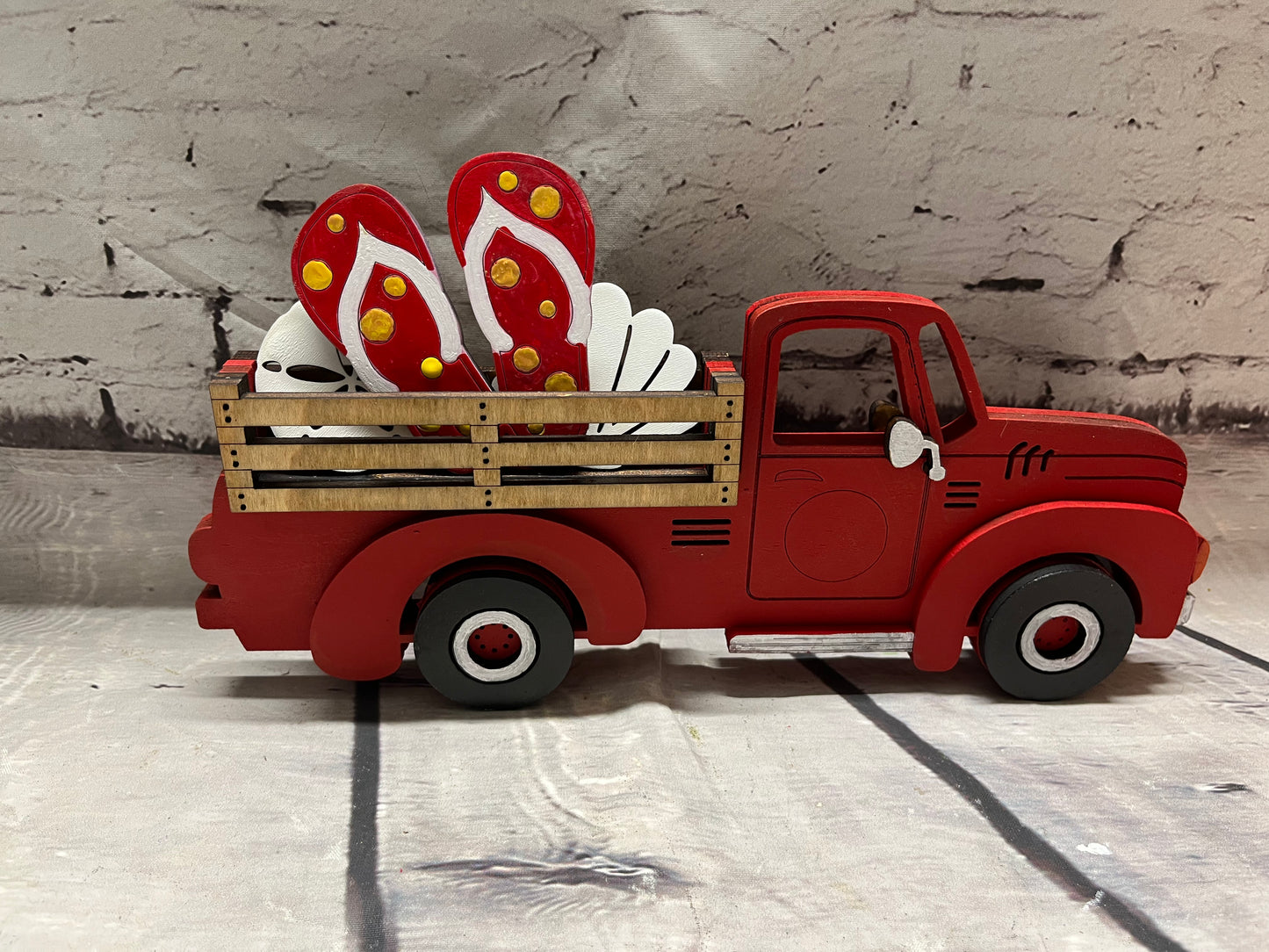 Red Truck Seasonal Inserts