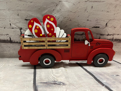 Red Truck Seasonal Inserts