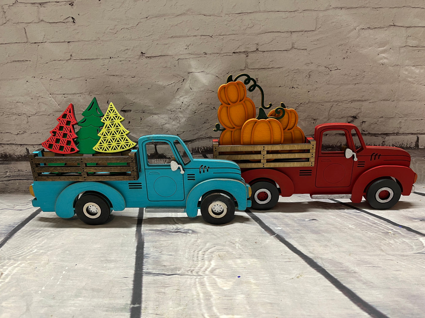 Red Truck Seasonal Inserts