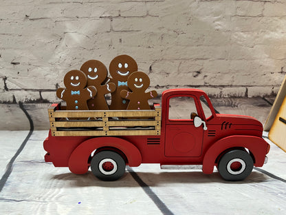 Red Truck Seasonal Inserts